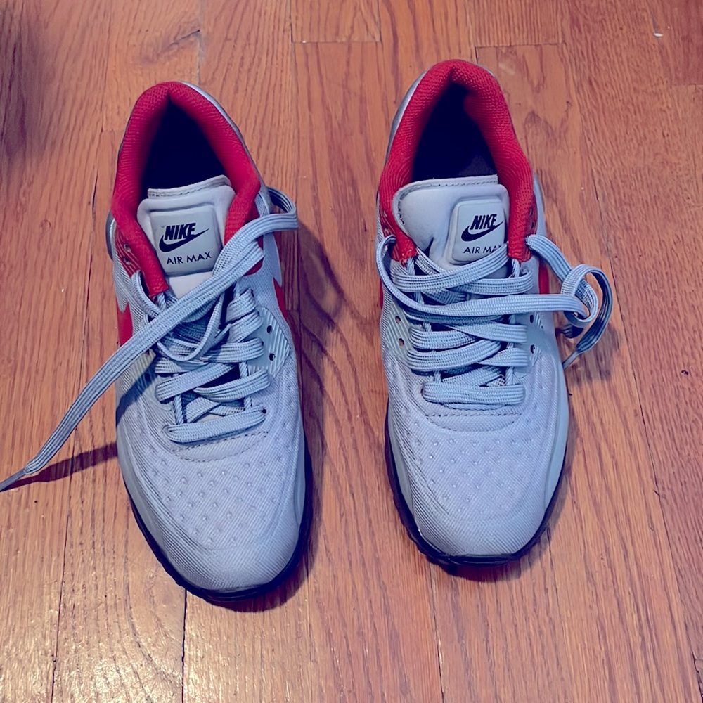 Airmax sneakers Gray and Red